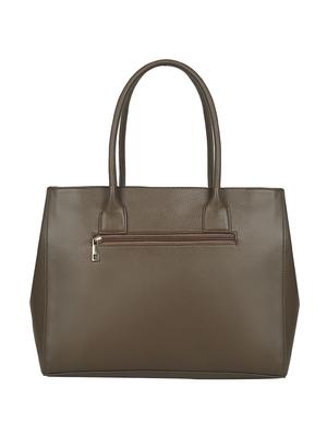 beige leatherette (pu) regular handbag - 16923823 - Standard Image - 2