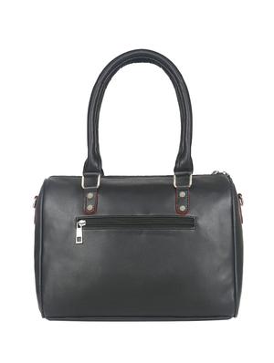 black leatherette (pu) regular handbag - 16923840 - Standard Image - 2