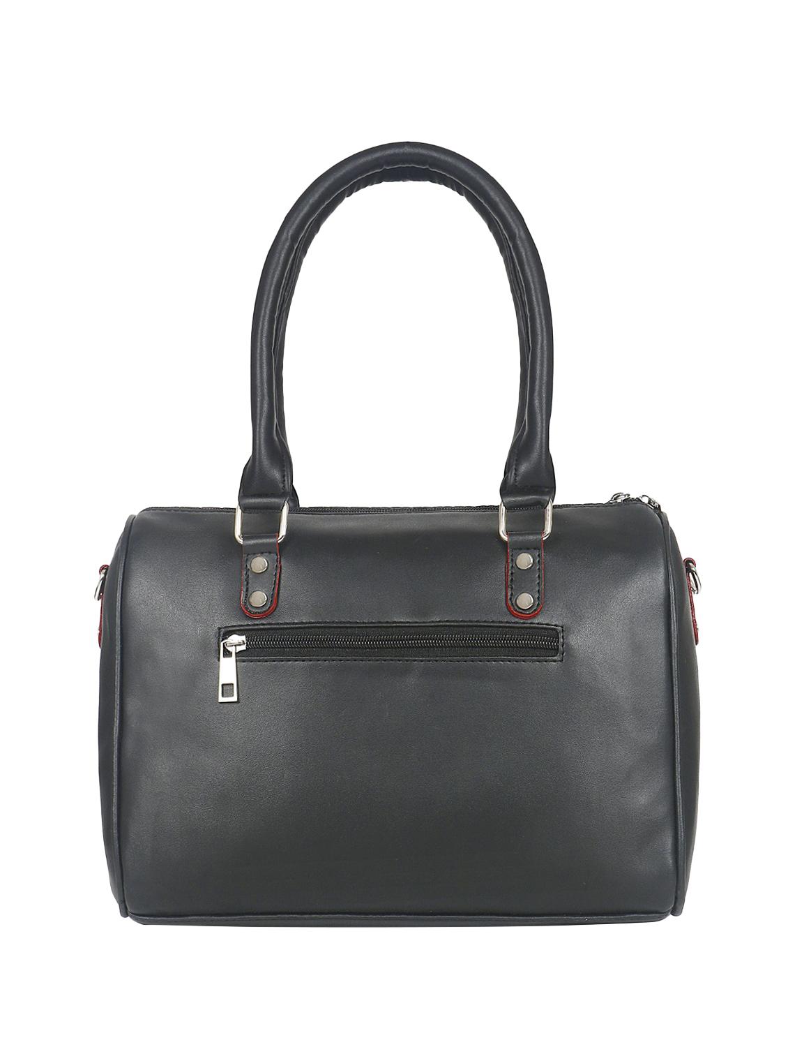 black leatherette (pu) regular handbag - 16923840 - Zoom Image - 2