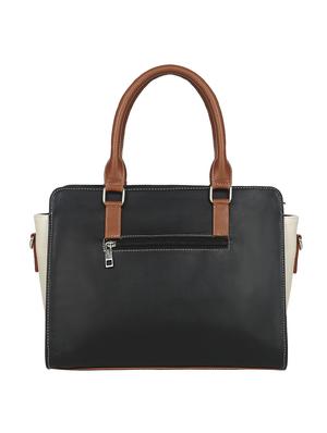 black leatherette (pu) regular handbag - 16923843 - Standard Image - 2