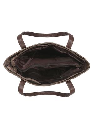 beige leatherette (pu) regular handbag - 16923850 - Standard Image - 3