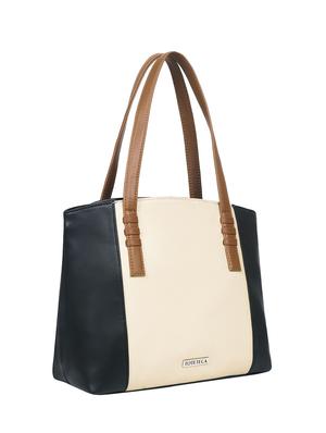 white leatherette (pu) regular handbag - 16923855 - Standard Image - 4