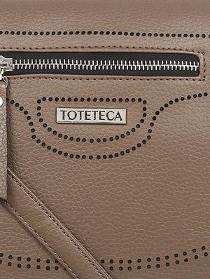 brown leatherette (pu) regular sling bag - 16923915 - Standard Image - 4