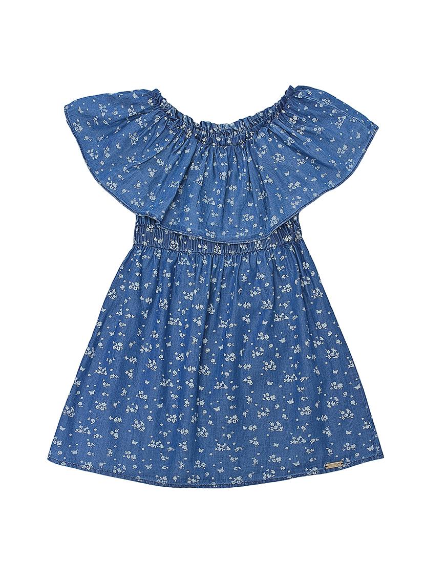 blue cotton frock - 16925087 - Zoom Image - 1
