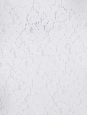 white polyester frock - 16925088 - Standard Image - 3