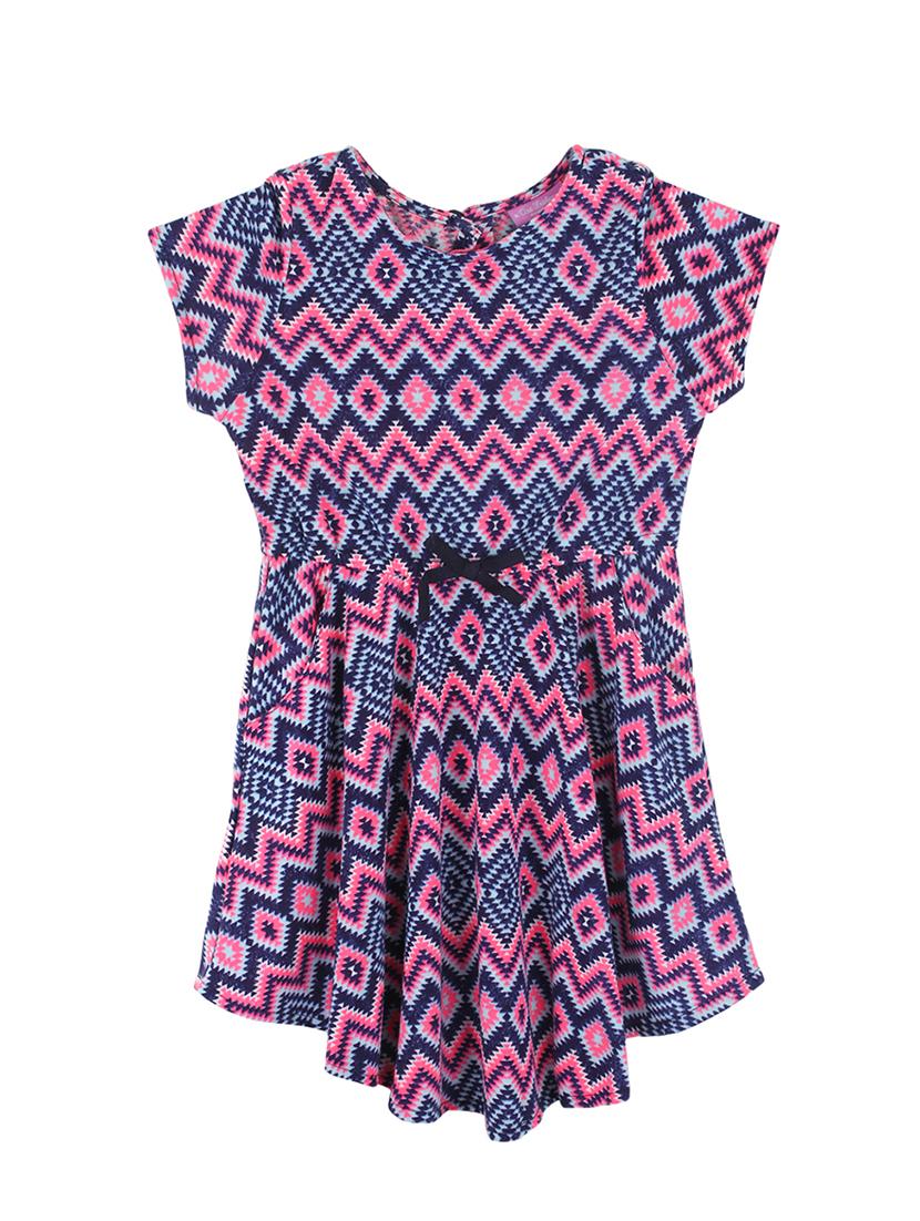 multi colored polyester frock - 16925098 - Zoom Image - 1