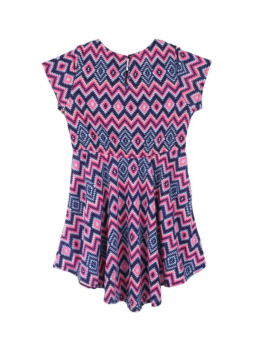 multi colored polyester frock - 16925098 - Zoom Image - 2