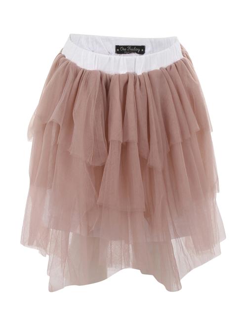 pink cotton a-line skirt - 16925133 - Standard Image - 1