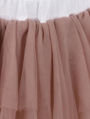 pink cotton a-line skirt - 16925133 - Standard Image - 3