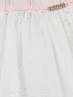 white polyester aline skirt - 16925148 - Standard Image - 3
