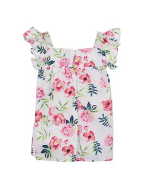 white floral top - 16925167 - Standard Image - 2