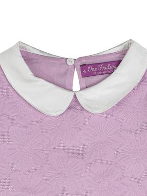 purple polyester a-line tees & top - 16925198 - Standard Image - 3