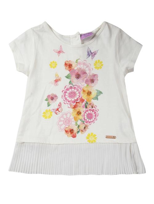 white cotton aline tops & tee - 16925259 - Standard Image - 1