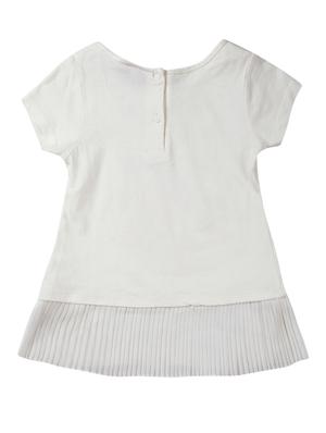 white cotton aline tops & tee - 16925259 - Standard Image - 2