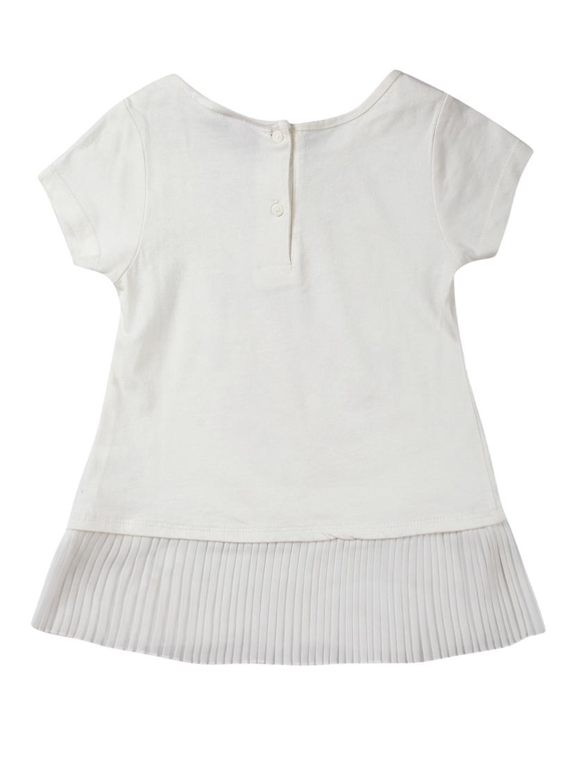 white cotton aline tops & tee - 16925259 - Zoom Image - 2