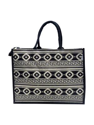 black jute regular shopping bag - 16925497 - Standard Image - 2