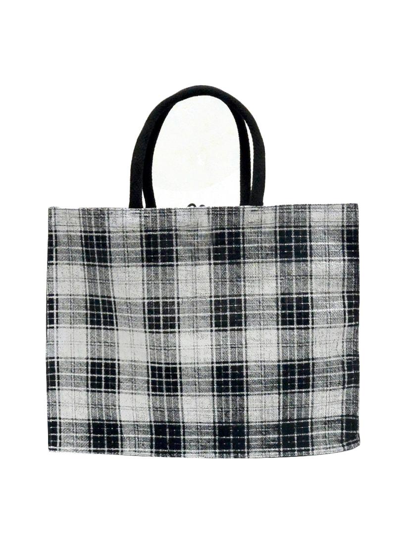 blue jute regular shopping bag - 16925499 - Zoom Image - 2
