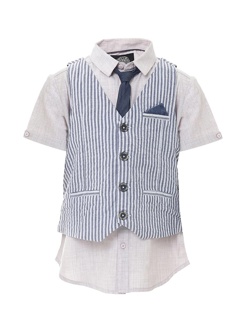 blue cotton shirt - 16925588 - Zoom Image - 1