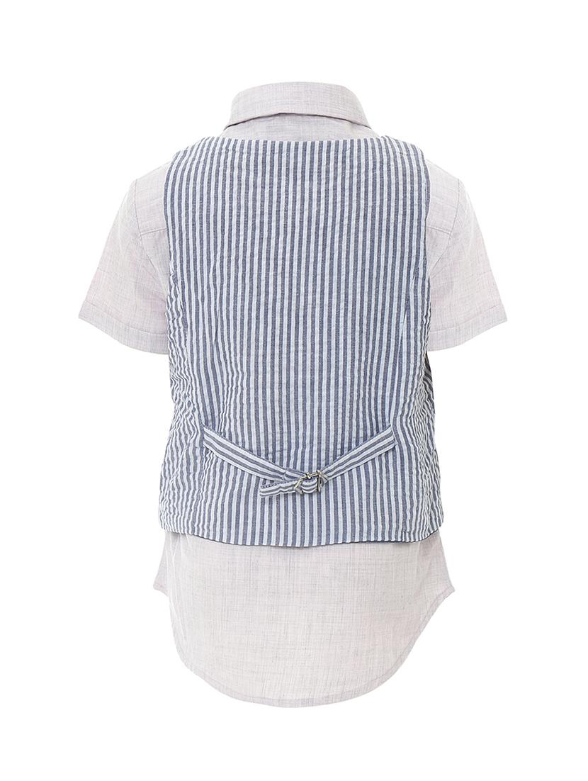 blue cotton shirt - 16925588 - Zoom Image - 2
