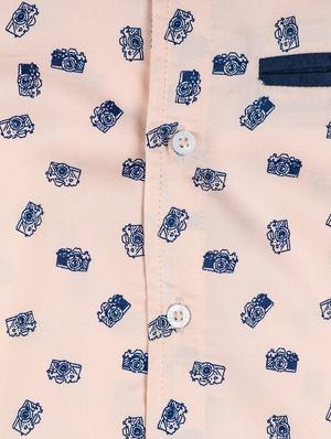 pink cotton shirt - 16925589 - Standard Image - 3