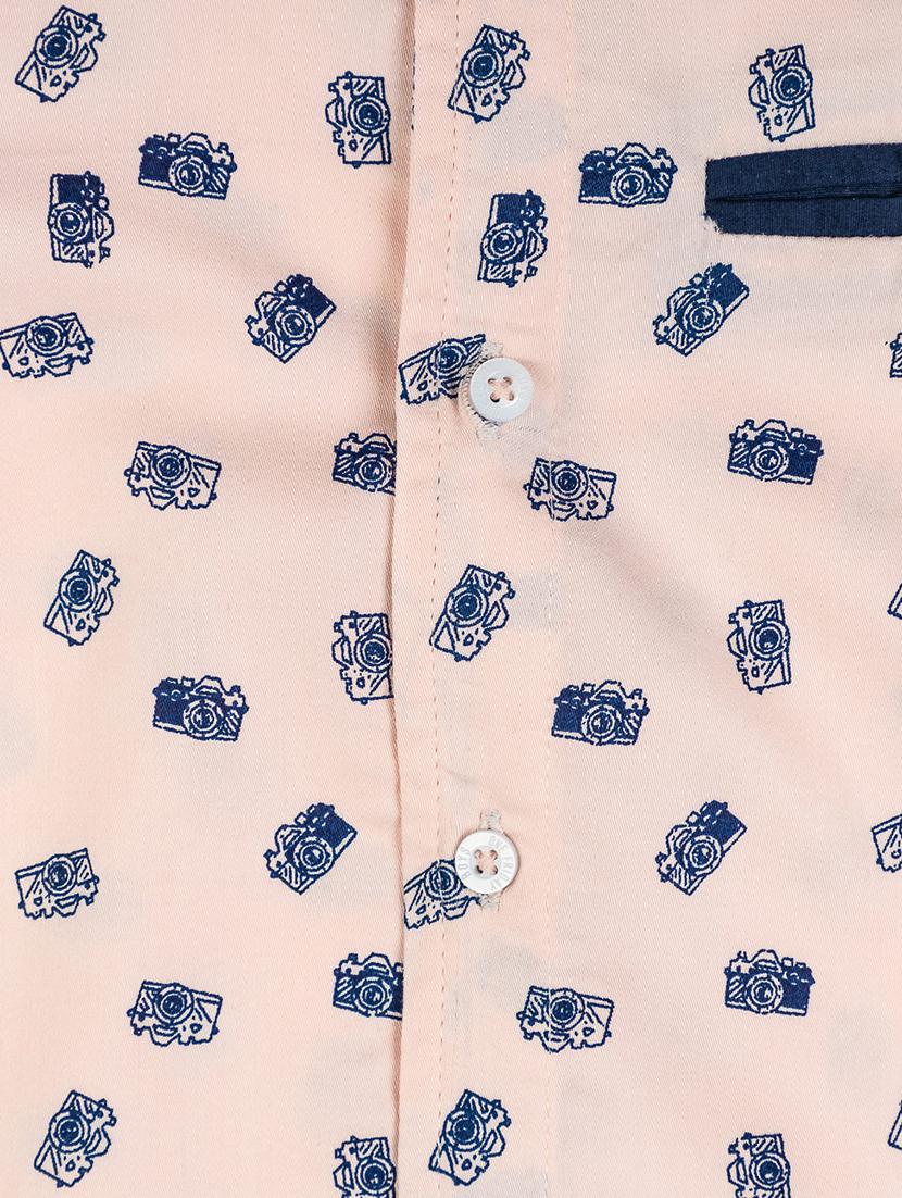 pink cotton shirt - 16925589 - Zoom Image - 3