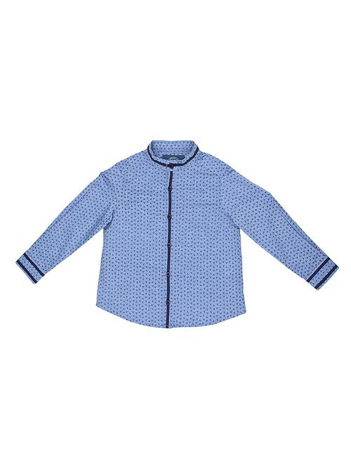 blue cotton shirt - 16925596 - Standard Image - 1