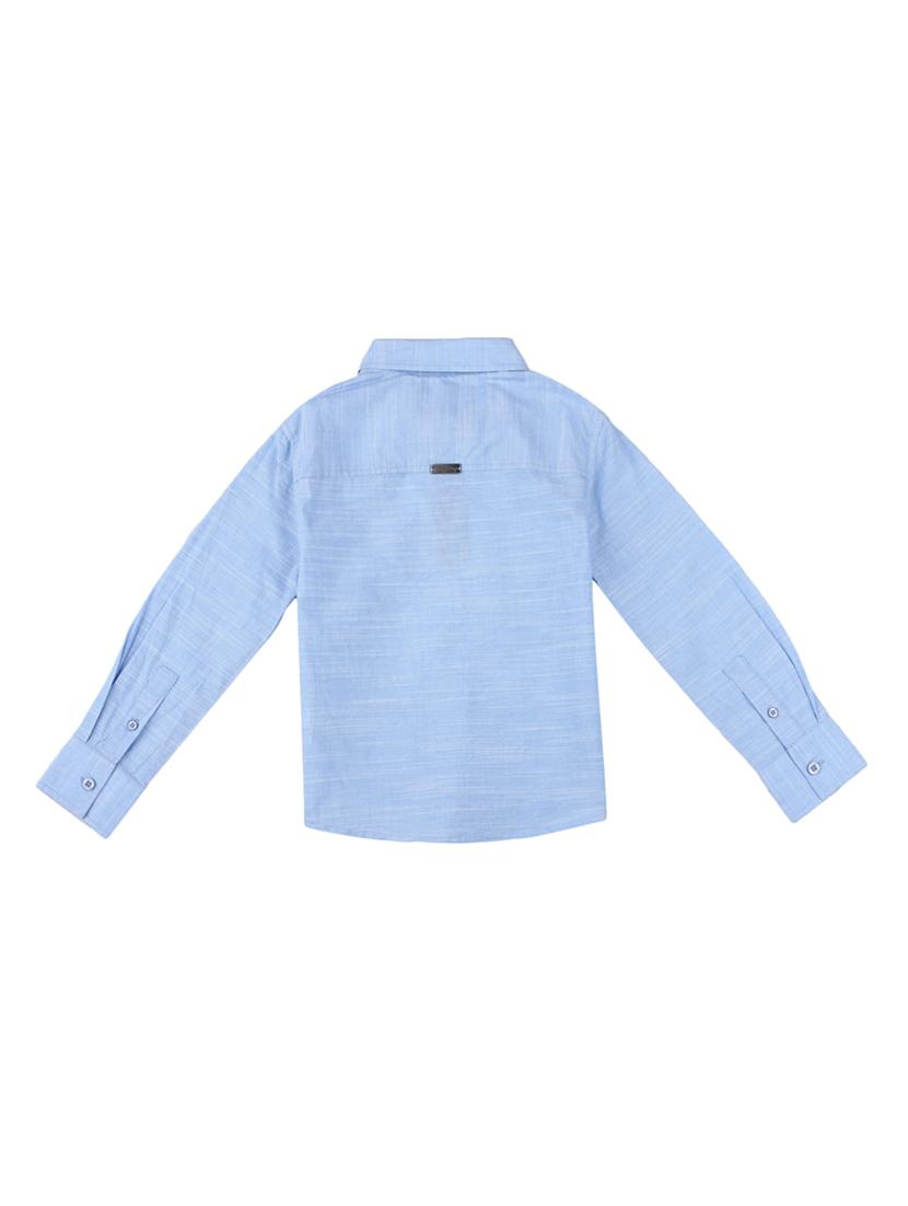blue cotton shirt - 16925597 - Zoom Image - 2