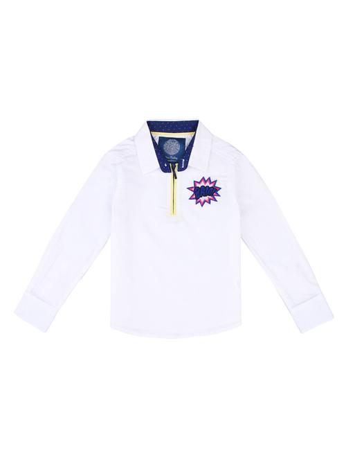 white cotton shirt - 16925598 - Standard Image - 1