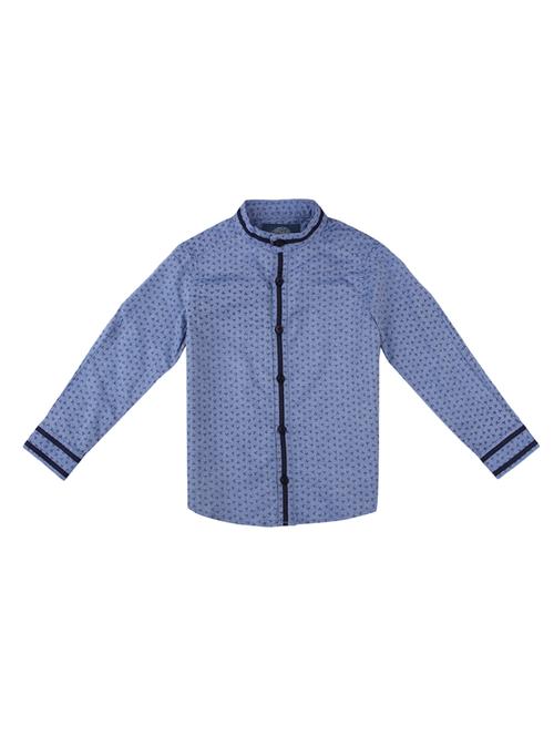 blue cotton shirt - 16925599 - Standard Image - 1