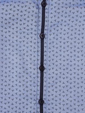 blue cotton shirt - 16925599 - Standard Image - 3
