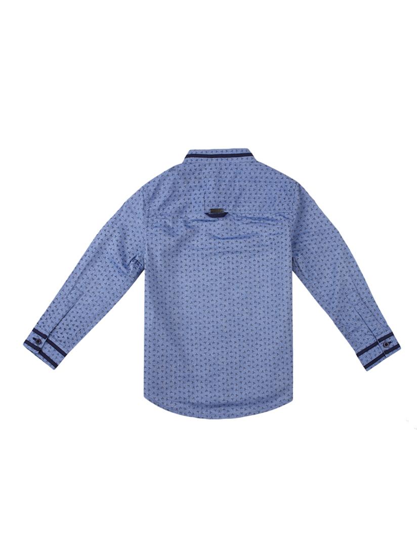 blue cotton shirt - 16925599 - Zoom Image - 2