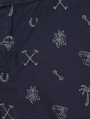blue cotton shorts - 16925612 - Standard Image - 3