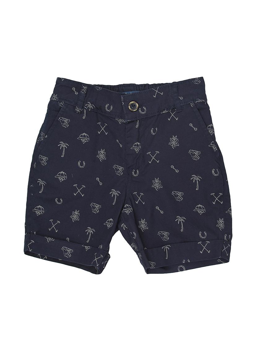 blue cotton shorts - 16925612 - Zoom Image - 1
