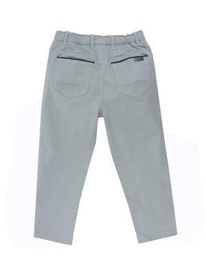 green cotton casual trouser - 16925619 - Standard Image - 2