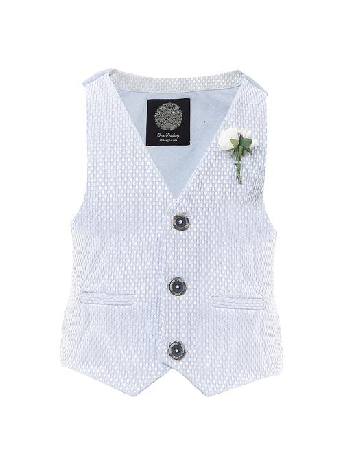 blue cotton waistcoats - 16925626 - Standard Image - 1