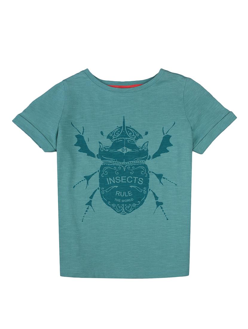 green cotton tshirt - 16925634 - Zoom Image - 1
