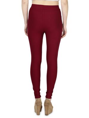 contrast detail high rise jeggings - 16925810 - Standard Image - 3