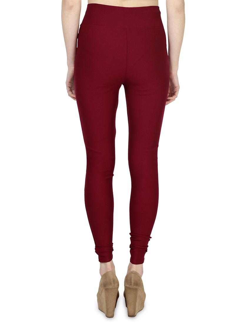 high rise buckle detail jeggings - 16925812 - Zoom Image - 3