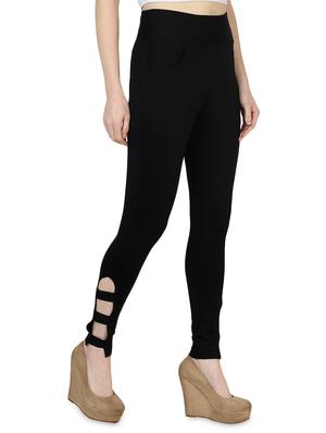 high rise cut out hem jeggings - 16925818 - Standard Image - 2