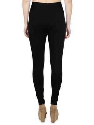 high rise cut out hem jeggings - 16925818 - Standard Image - 3