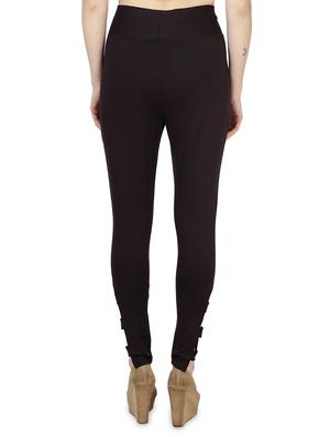 high rise cut out hem jeggings - 16925820 - Standard Image - 3