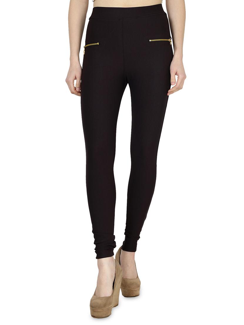 high rise solid jeggings - 16925821 - Zoom Image - 1