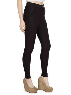 high rise solid jeggings - 16925823 - Standard Image - 2