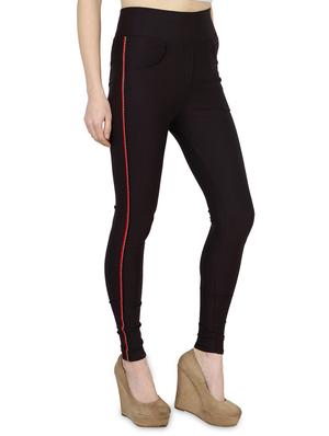 high rise solid jeggings - 16925827 - Standard Image - 2