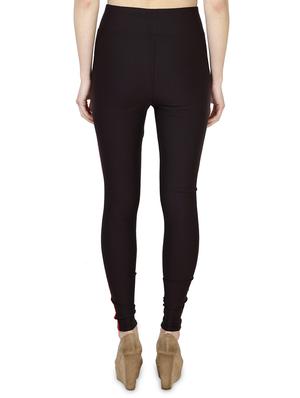 high rise solid jeggings - 16925827 - Standard Image - 3