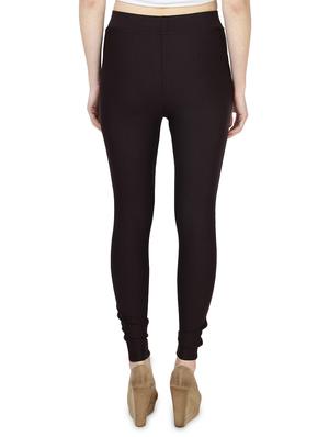 high rise solid jeggings - 16925828 - Standard Image - 3