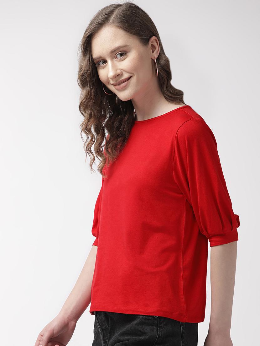 boat neck solid top - 16925840 - Zoom Image - 2