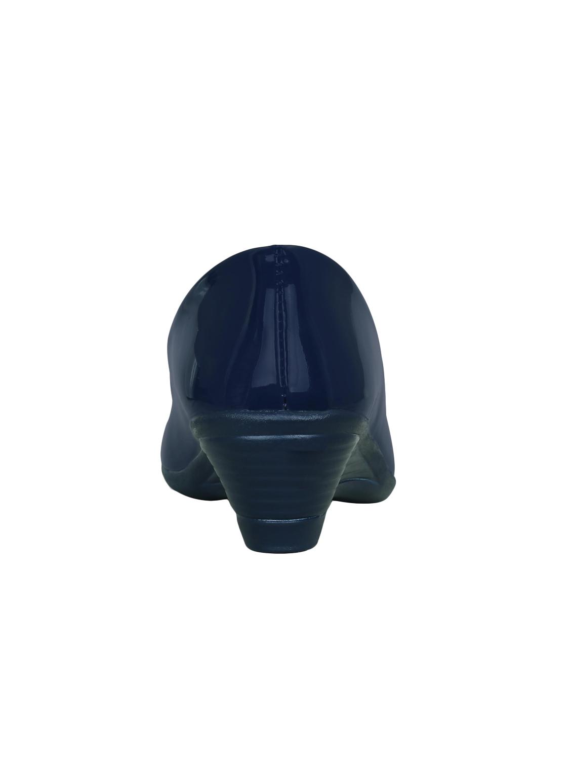 navy slip on wedges - 16925864 - Zoom Image - 4