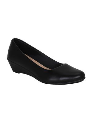 black slip on pumps - 16925867 - Standard Image - 2