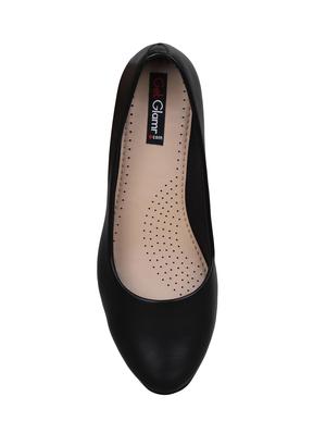 black slip on pumps - 16925867 - Standard Image - 5